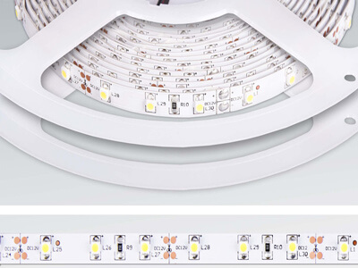 Ταινία LED λευκό θερμό 14,4W