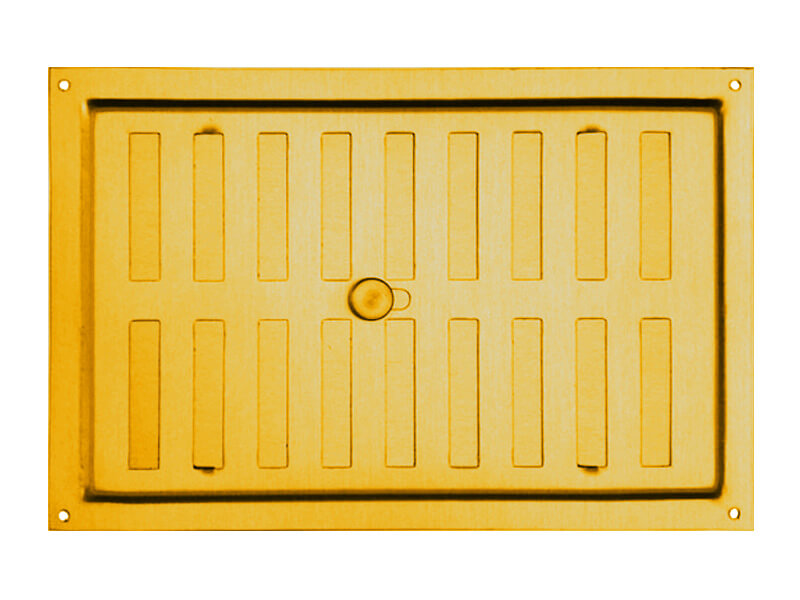 Περσίδα - αεραγωγός 22,5x15cm χρυσό