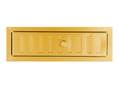 Περσίδα - αεραγωγός 22,5x7,5cm χρυσό