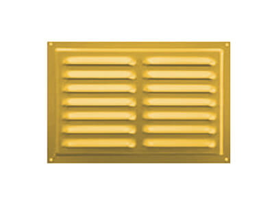 Περσίδα - αεραγωγός 15x22,5cm χρυσό