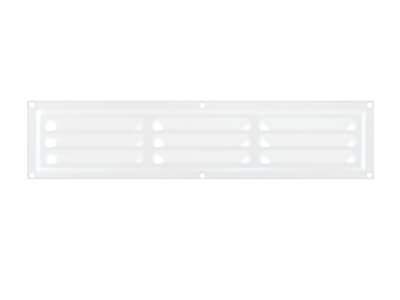 Περσίδα - αεραγωγός 7,5x32,5cm λευκό